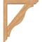Ekena Millwork Funston Slat Smooth Bracket w/ Offset Brace, Western Red Cedar, 5 1/2"W x 32"D x 38"H BKT0604X32X38FST06SWR - alternate 2